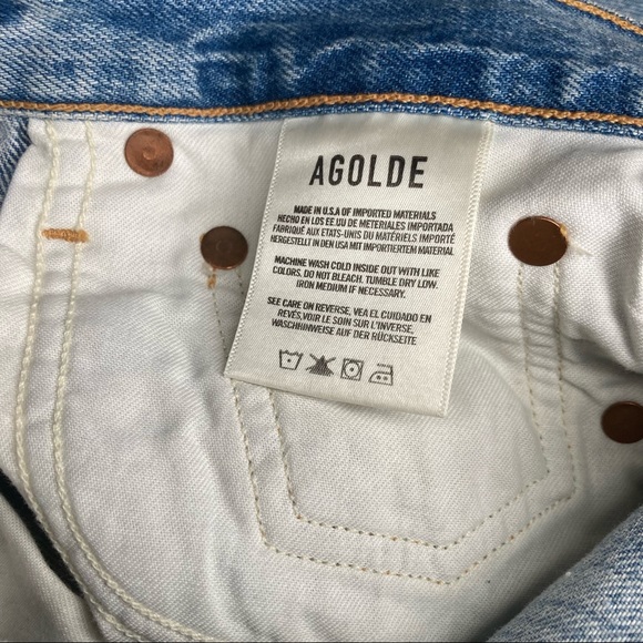 Agolde Jamie High Rise Classic in Shakedown - Picture 8 of 10